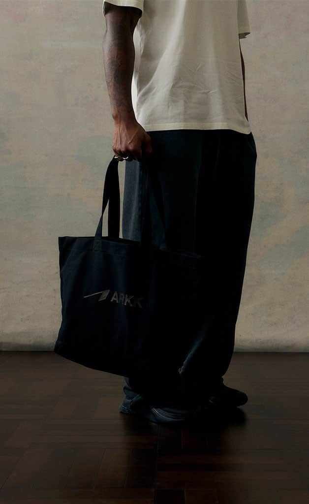 ARKK Accessories ARKK Canvas Tote | Black Shoulderbag